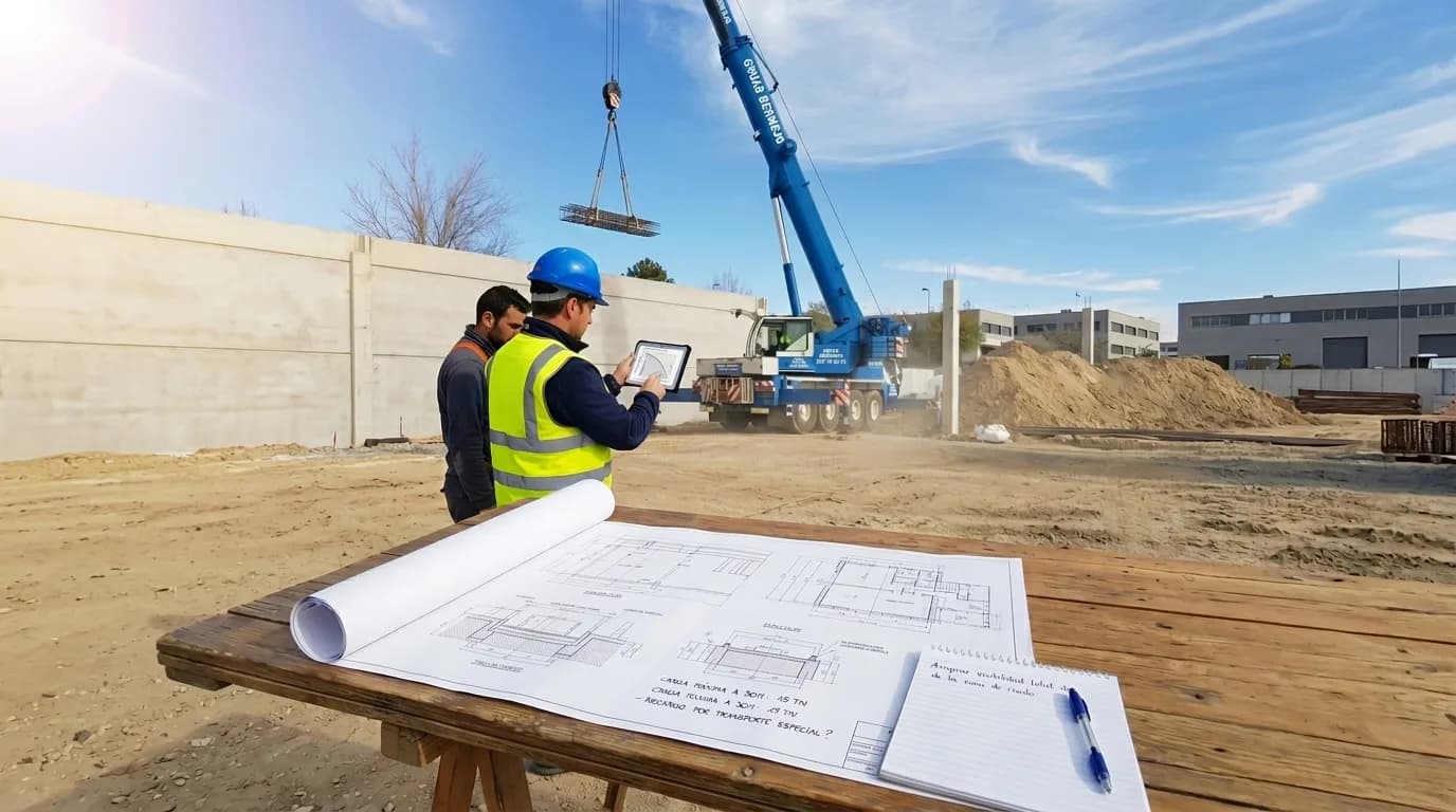 Cuánto cuesta alquilar una grúa móvil: guía 2026