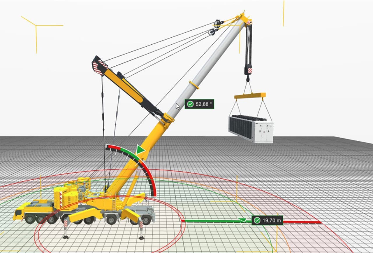 Uso de Software para Gruas Crane Planner 2.0