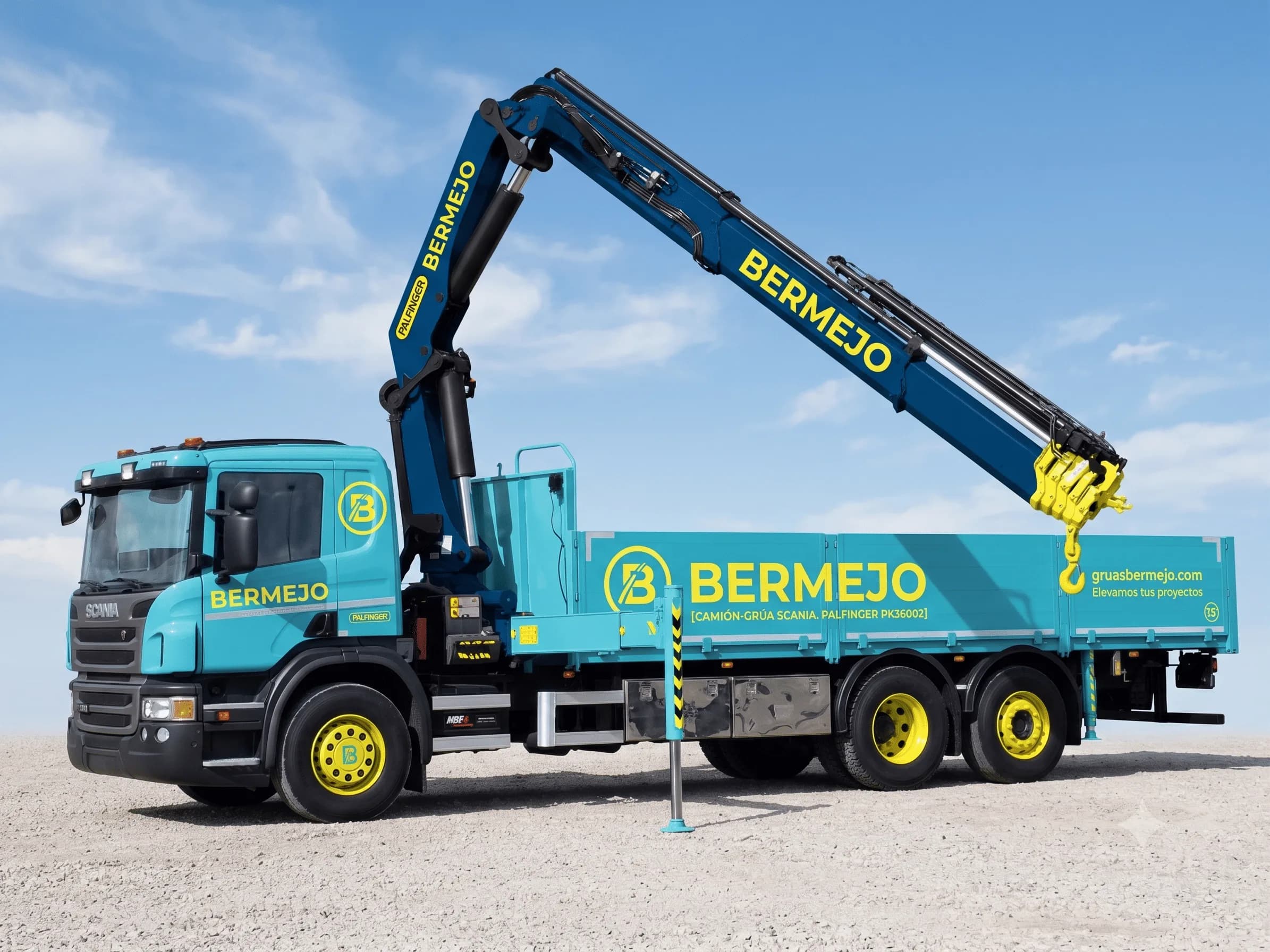 PALFINGER PALFINGER PK36002 · camión grúa de 50 t de Grúas Bermejo