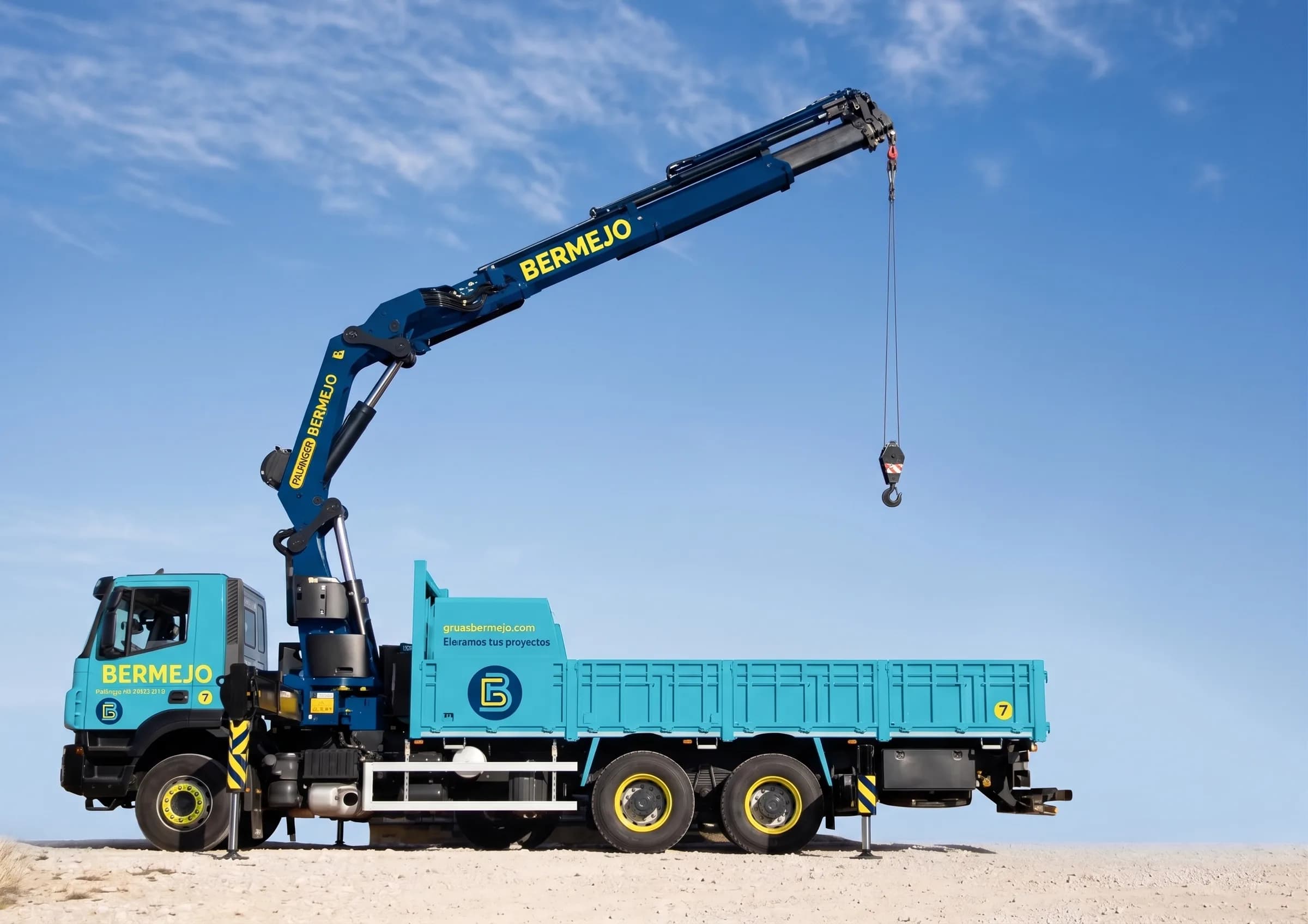 PALFINGER PK 50002 EH E · camión grúa de 50 t de Grúas Bermejo