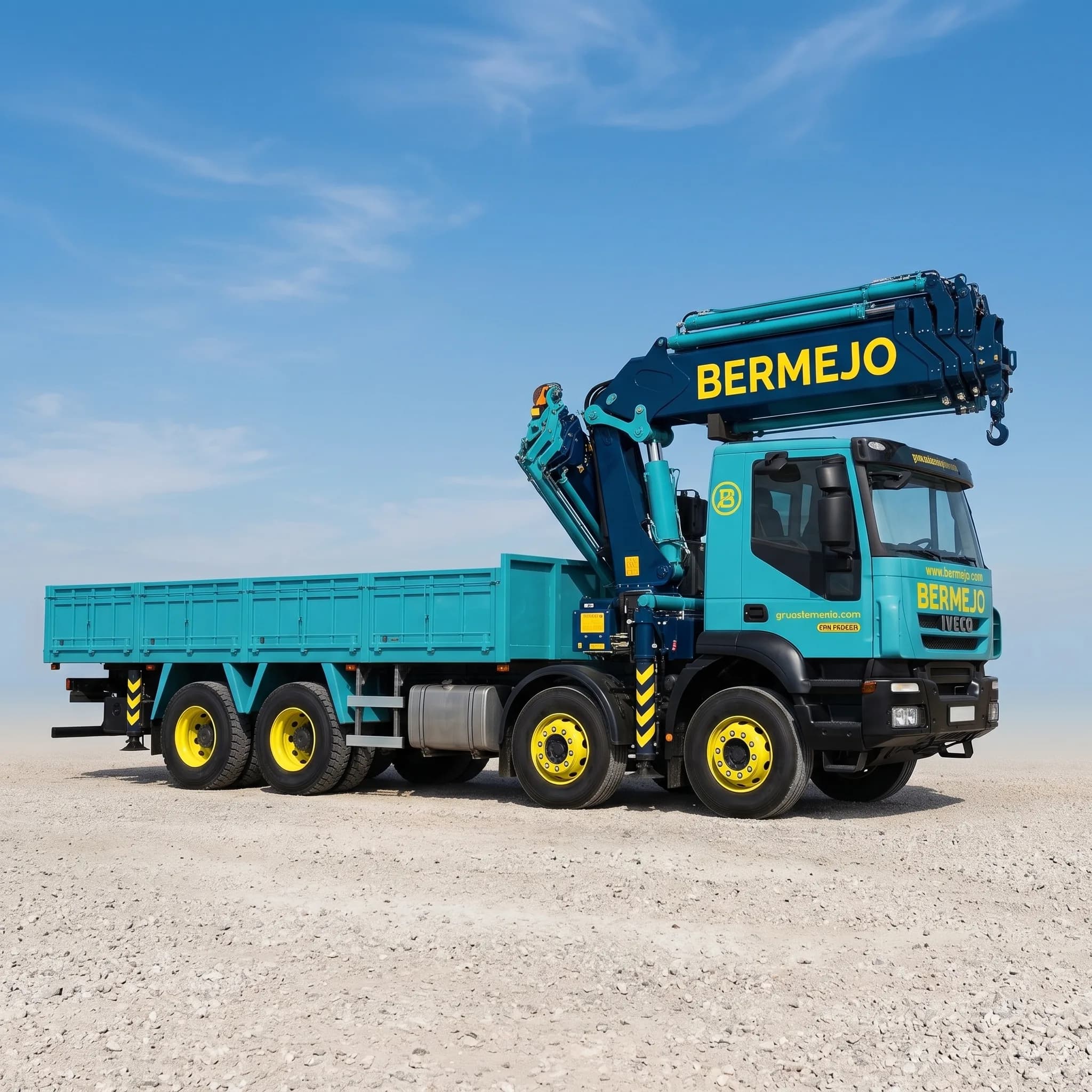 PALFINGER PK 60002 · camión grúa de 50 t de Grúas Bermejo